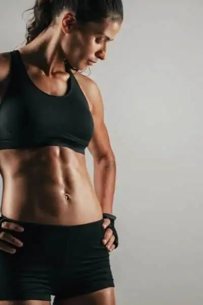 Toning Up at Home: The Ultimate Guide to Bodyweight Exercises 2 Image of woman's toned stomach after bodyweight exercises Kenilworth and non-surgical treatment from Lipo 360