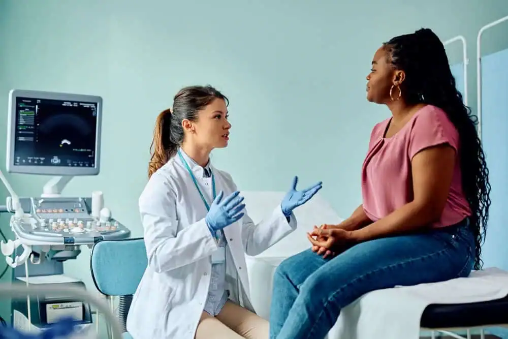 Rejuvenating Intimacy: Exploring Surgical Solutions for Vaginal Laxity 1 Woman have consultation about vaginal laxity Kenilworth